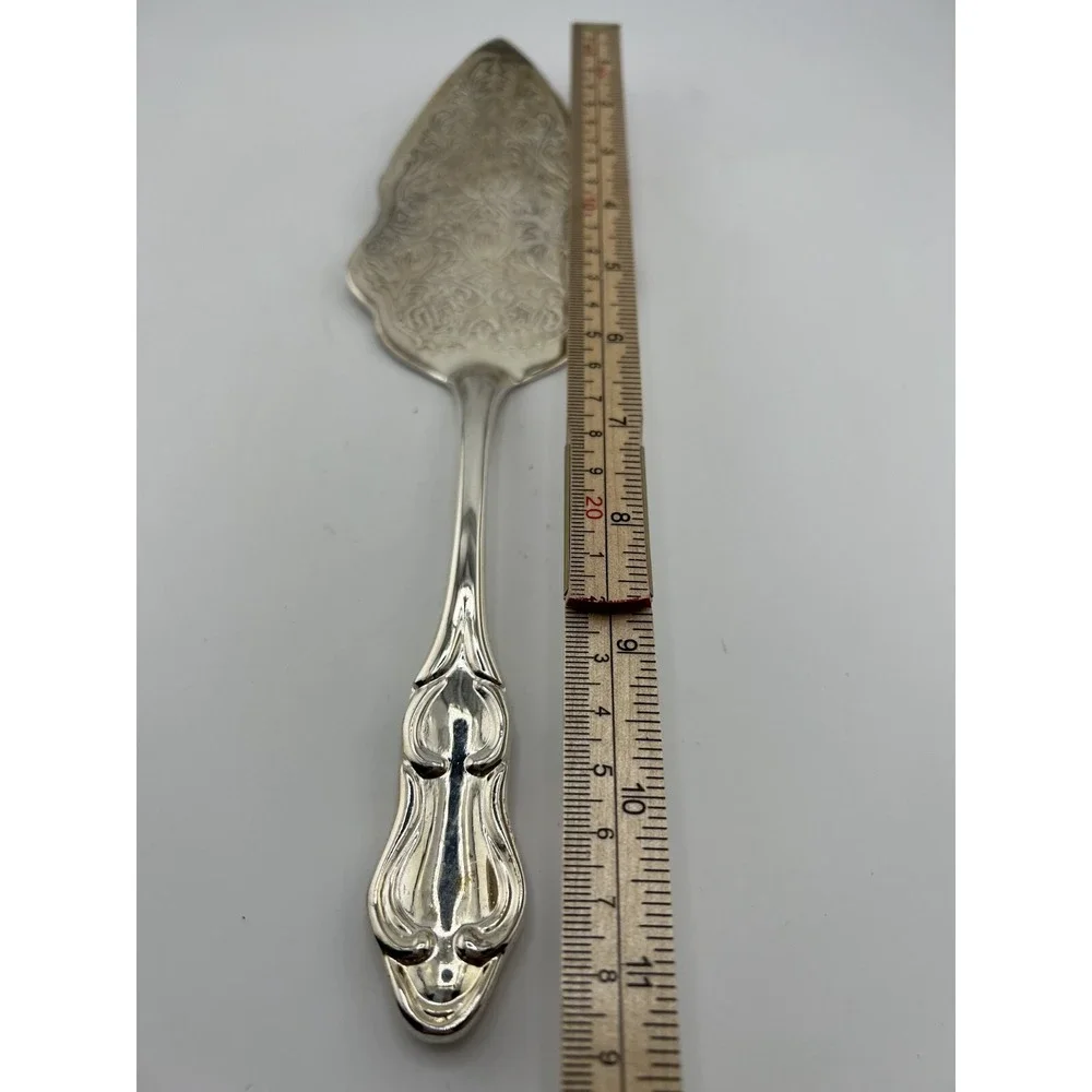 Royal‎ Limited Silver Plated Ornate Embossed Cake Server 11.25
